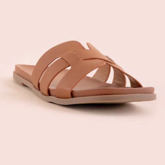 NWT Qupid Laylow Sandals | 7 | Camel - Picture 9 of 10